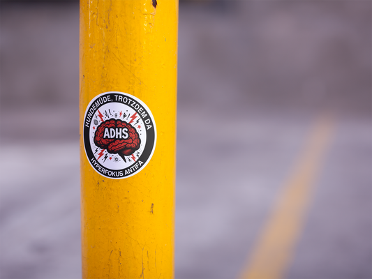 ADHS Antifa Aufkleber rund 9,5 cm • 10er Set Statement Sticker