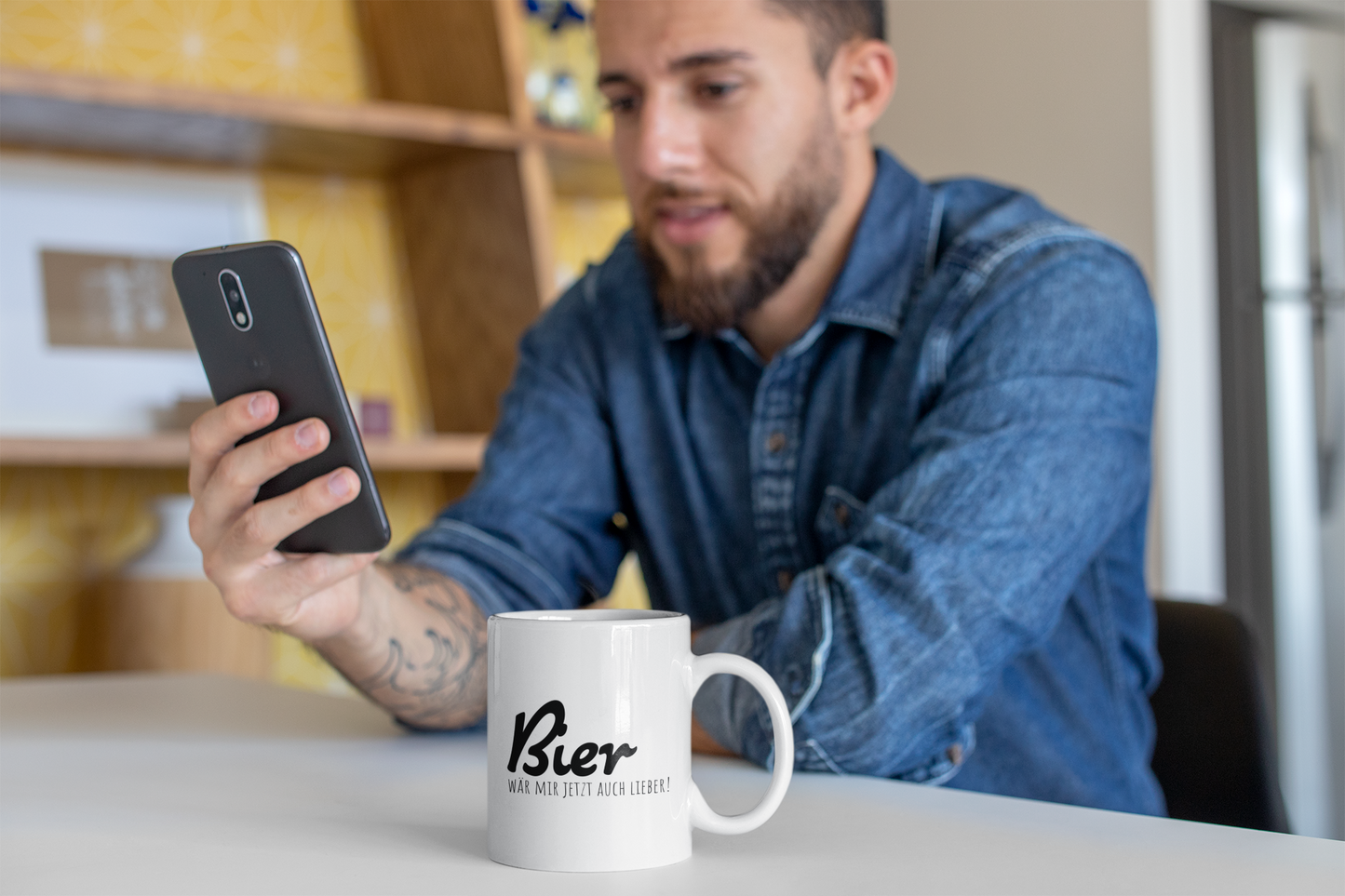 Tasse | Bier wär mir jetzt auch lieber!
